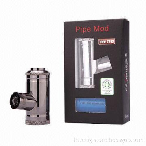 Best Selling E-Pipe Mod, Fits 18350 Battery Electronic Cigarette